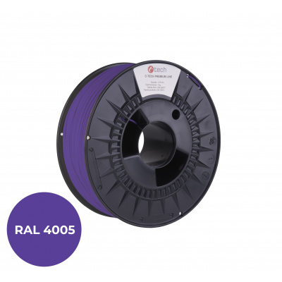 C-Tech 3DF-P-PETG1.75-4005 3D filament, PREMIUM LINE, PETG, RAL4005, 1,75mm, 1000g, Kék/Lila (Blue-Violet)
