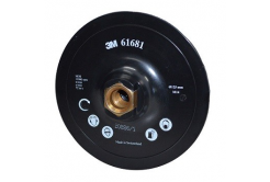 3M Scotch-Brite™ tárcsatartó központi furattal, tépőzáras, 125 mm/M14 (61681)