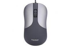 Marvo Egér DMS002GY, 1200DPI, optikák, 3 gomb, vezetékes USB, szürke, iroda