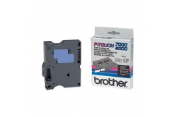 Brother TX-335, 12mm x 15m, fehér nyomtatás / fekete alapon, eredeti szalag