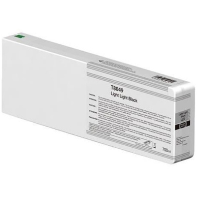 Epson T8049LLK világos fekete (light light black) kompatibilis tintapatron