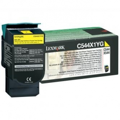 Lexmark C544X1YG sárga (yellow) eredeti toner