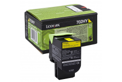 Lexmark 70C2HYE sárga (yellow) eredeti toner
