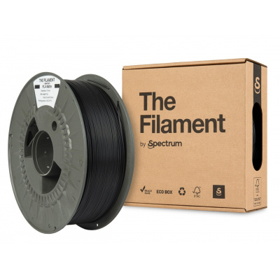"The Filament" by Spectrum TF-24208, PLA Matte, 1,75mm, 1000g, Fekete (Stealth black)