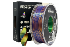 Smart Print FG-S106-E1, 3D filament, PLA Silk, 1,75mm, 1000g, Tri Color, Többszínű (Orange, Blue, Green)