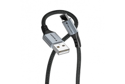 Verbatim 31843 USB-kábel, USB A + USB C, 18W, 1.2m, doboz, fekete