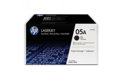 HP 05A CE505AD dualpack fekete (black) eredeti toner