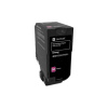Lexmark 74C2HME bíborvörös (magenta) eredeti toner