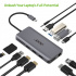 Acer 12 az 1-ben USB-C dongle (USB, HDMI, PD, CD, DP, RJ45)