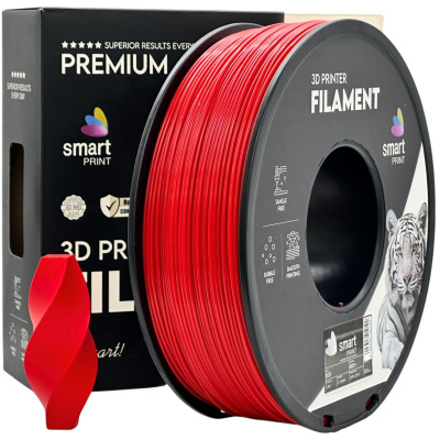 Smart Print FG-S5-E1, 3D filament, ABS+, 1,75mm, 1000g, Piros (Red)
