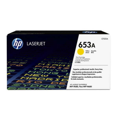 HP 653A CF322A sárga (yellow) eredeti toner