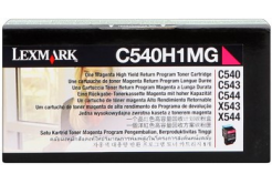 Lexmark C540H1MG bíborvörös (magenta) eredeti toner