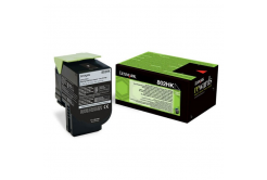 Lexmark 80C2HKE fekete (black) eredeti toner