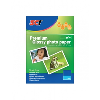 SCI GPP-260 Glossy Inkjet Photo Paper, 260g, 10x15cm, 20 ív, fényes fotópapírok