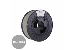 C-Tech 3DF-P-PLA1.75-9006 3D filament, PREMIUM LINE, PLA, fehér alumínium, RAL9006, 1,75mm, 1kg