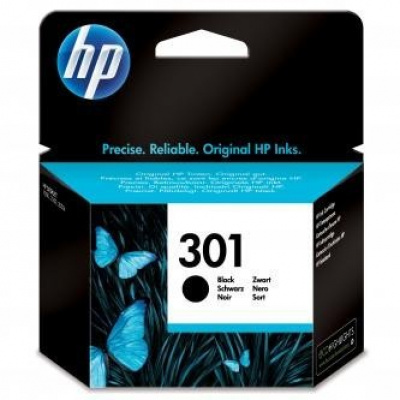 HP eredeti tintapatron blistr, CH561EE#301, No.301, black, 190 oldal, HP HP Deskjet 1000, 1050, 2050, 30