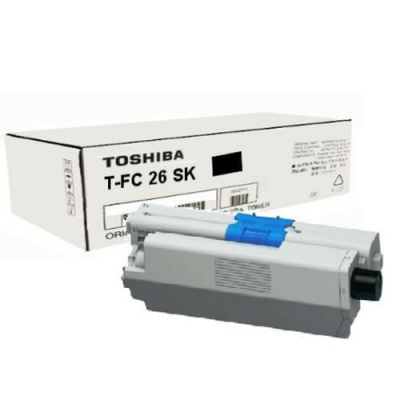 Toshiba TFC26SK, 6B000000559 fekete (black) eredeti toner