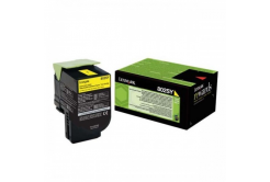 Lexmark 80C2SYE sárga (yellow) eredeti toner