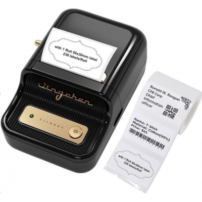 Niimbot B21 Smart 1AC19051601 címkenyomtató, fekete + címketekercs