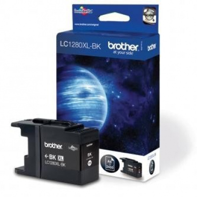 Brother LC-1280XLBK fekete (fekete) eredeti tintapatron