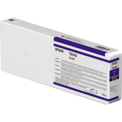 Epson eredeti tintapatron C13T804D00, T804D, violet, 700ml, 1 db, Epson SureColor SC-P6000 STD