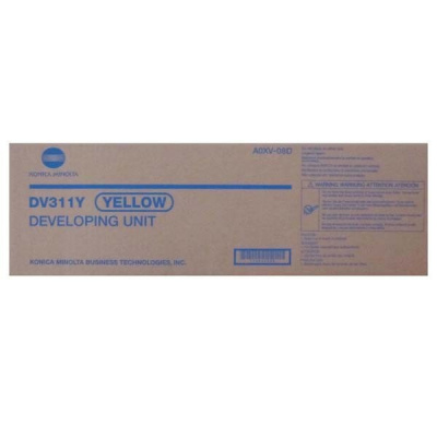 Konica Minolta DV-311Y A0XV08D sárga (yellow) eredeti developer