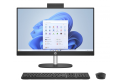 HP Desktop AI 24-cr2007nc BQ8S9EA#BCM All-in-one számítógép, 23,8", FHD, U7-255U, 32GB, 1TB, Intel UHD, W11H, Fekete, 2R