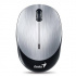 Genius NX-9000BT egér, 1200DPI, Bluetooth, optikai, 3 gombos, vezeték nélküli, ezüst, beépített akkumulátor, bluetooth