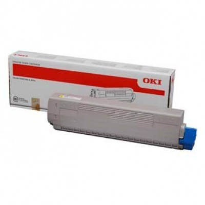 OKI 44844613 sárga (yellow) eredeti toner