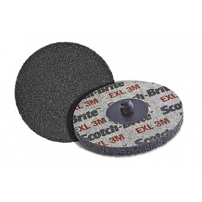 3M Scotch-Brite™ XL-UR sorjázó korong, Roloc™ 6AMED rendszer, 75 mm átmérő (17191)