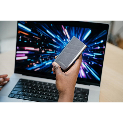 VERBATIM külső SSD 2TB, USB4, USB-C, O:3700 / 3600MB/s, szürke
