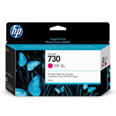 HP 730 P2V63A bíborvörös (magenta) eredeti tintapatron