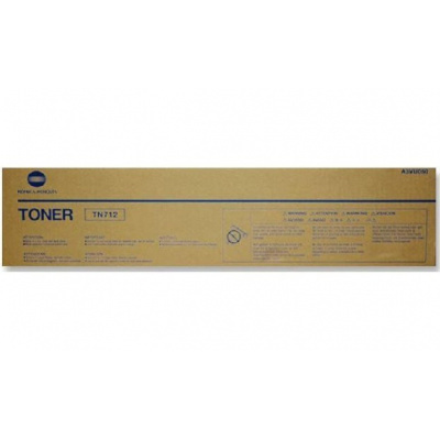 Konica Minolta TN-712 A3VU050 fekete (black) eredeti toner
