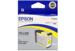 Epson T580400 sárga (yellow) eredeti tintapatron