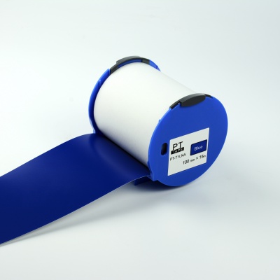 Epson RC-T1LNA, 100mm x 15m, PVC, kék utángyártott címkék
