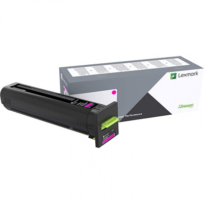 Lexmark 72K0X30 bíborvörös (magenta) eredeti toner