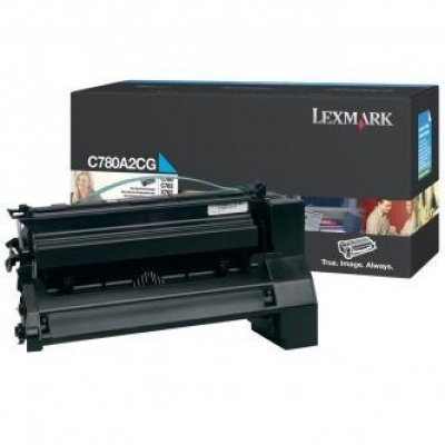 Lexmark C780A2CG cián (cyan) eredeti toner