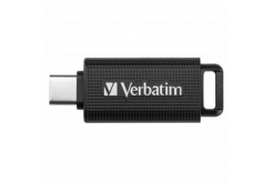 Verbatim 49458 Store N Go, USB flask disk, USB-C, 64GB, fekete