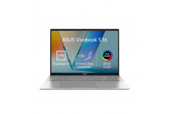 ASUS Vivobook S16/S3607QA-OLED111WZ/SD-X1-26-100/16"/WUXGA/32GB/512GB/Adreno/W11H/Ezüst/2R