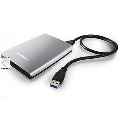 VERBATIM Külső HDD 1TB Store 'n' Go USB 3.0, ezüst