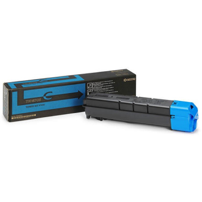 Kyocera Mita TK-8705C cián (cyan) eredeti toner