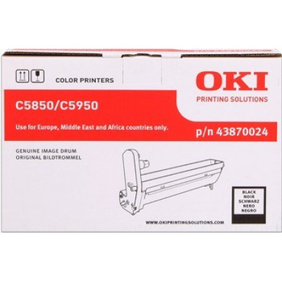 OKI 43870024 fekete (black) eredeti fotohenger