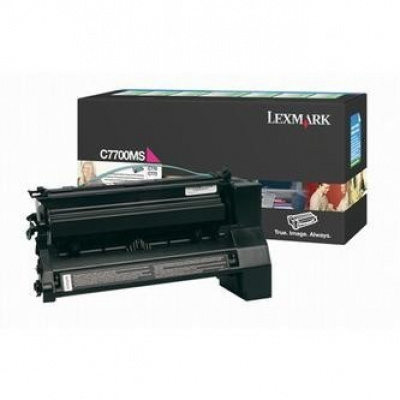 Lexmark C7700MS bíborvörös (magenta) eredeti toner