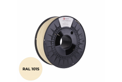 C-Tech 3DF-P-PLA1.75-1015 3D filament, PREMIUM LINE, PLA, világos elefántcsont, RAL1015, 1,75mm, 1kg
