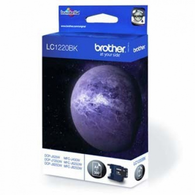 Brother LC-1220BK fekete (black) eredeti tintapatron