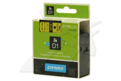 Dymo D1 53718, S0720980, 24 mm x 7 m, fekete nyomtatás / sárga alapon, eredeti szalag