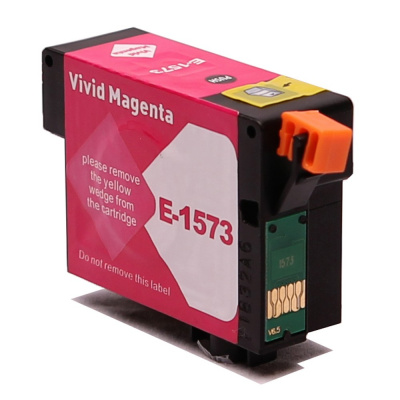 Epson T1573 bíborvörös (magenta) utángyártott tintapatron