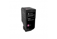 Lexmark 74C2SME bíborvörös (magenta) eredeti toner