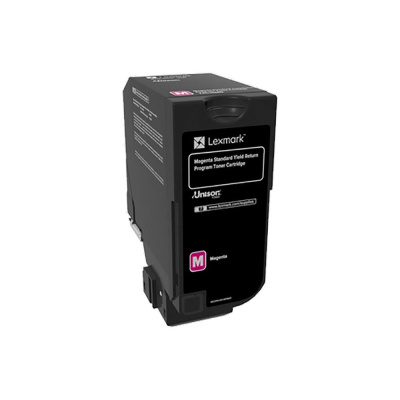 Lexmark 74C2SME bíborvörös (magenta) eredeti toner