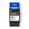 Brother HSe-211E Pro szalag, 5,2 mm x 1,5 m, fekete nyomtatás / fehér háttér, eredeti szalag